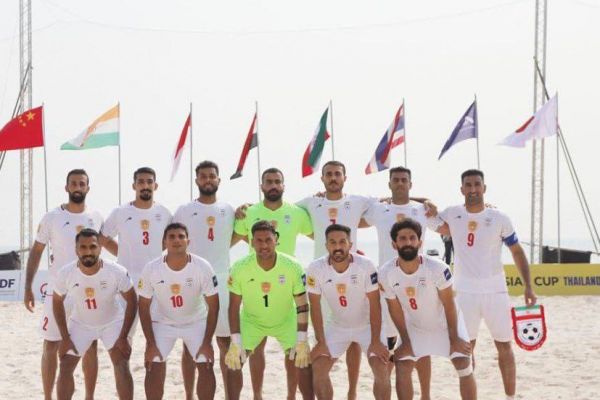  برخلاف اخبار منتشر شده  تیم ملی فوتبال ساحلی ایران، اولِ آسیا نیست