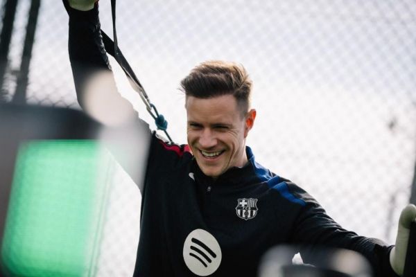  بازگشت دروازه‌بان آلمانی بارسلونا طی سه هفته آینده