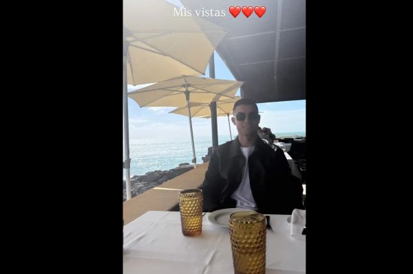  تصویری که جورجینا از رونالدو در یک رستوران ساحلی منتشر کرد