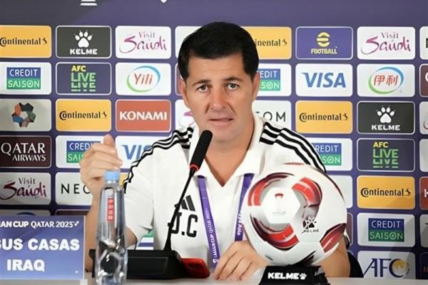 برکناری کاساس از هدایت تیم ملی عراق