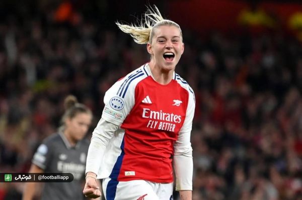  کامبک جذاب آرسنال مقابل رئال مادرید در لیگ قهرمانان زنان
