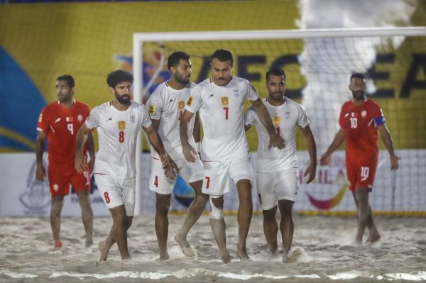 گزارش تصویری ایران یازده - بحرین صفر فوتبال ساحلی