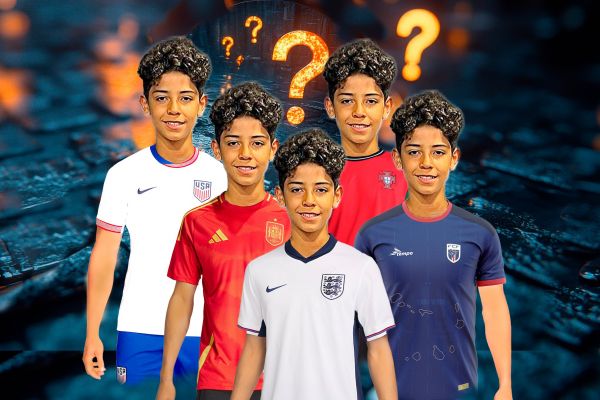 پسر رونالدو همتیمی یامال میشود