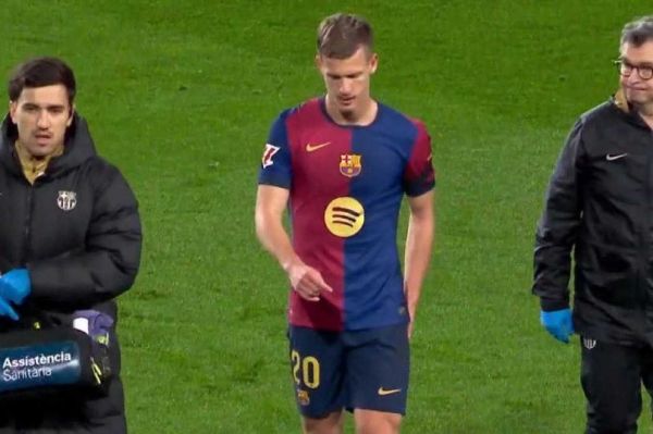 غیبت قطعی دنی اولمو در دو بازی آینده بارسلونا