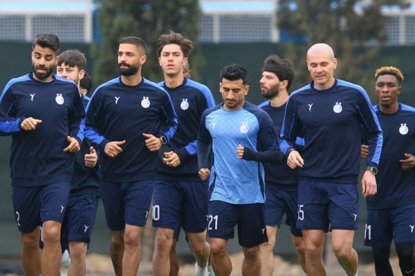  گزارش تصویری  تمرین استقلال، جمعه 8 فروردین