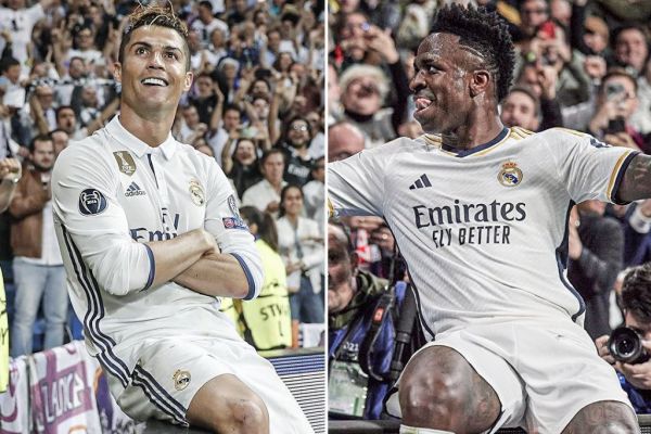  مقایسه آمار کریستیانو رونالدو و وینیسیوس جونیور پس از ۳۰۰ بازی برای رئال‌مادرید
