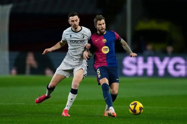  شکایت اوساسونا از بارسلونا  به دنبال ابطال بازی