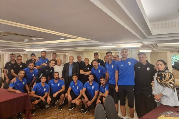  حضور رئیس فدراسیون در اردوی تیم ملی فوتبال ساحلی