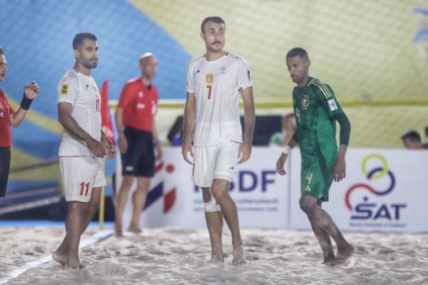 گزارش تصویری ایران شش - عربستان صفر فوتبال ساحلی