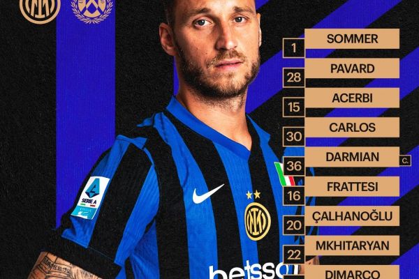 ترکیب اودینزه - اینتر غیبت طارمی به خاطر مصدومیت