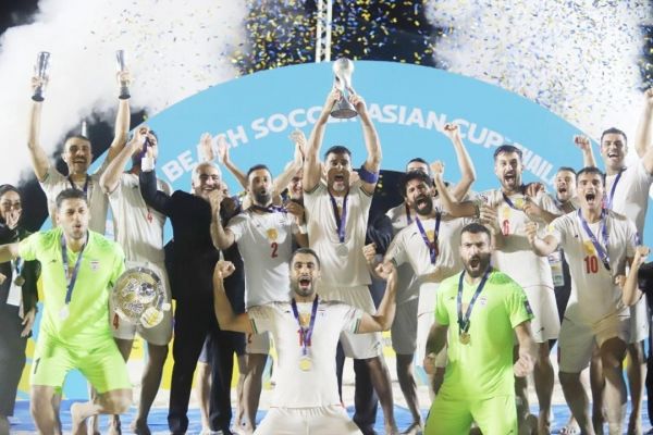 کمیته ملی المپیک قهرمانی فوتبال ساحلی را تبریک گفت