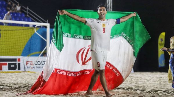  مختاری پرافتخارترین بازیکن فوتبال ساحلی قاره آسیا