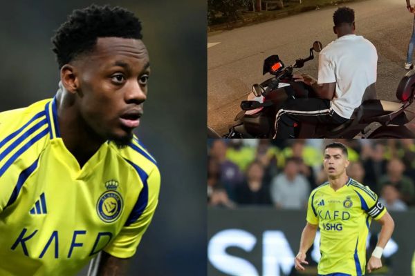 جنجال ستاره النصر موتورسواری بدون کلاه ایمنی