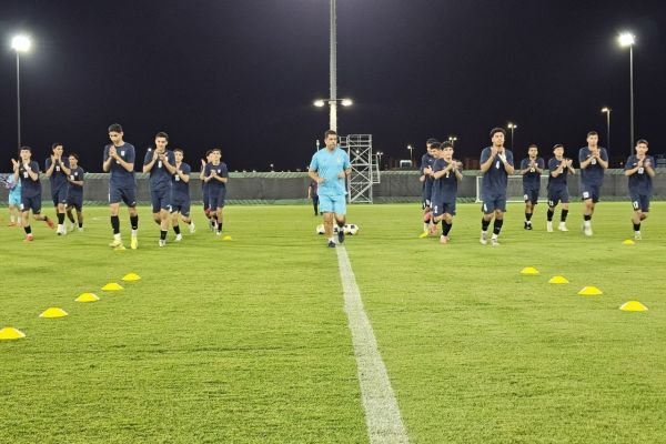  تمرین همزمان نوجوانان ایران با ۴ تیم