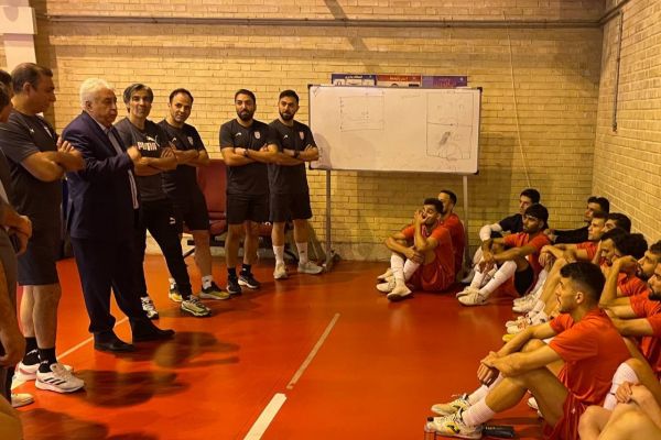  «شمس» و «شمسایی» دوشادوش هم در تمرین تیم ملی