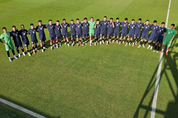 برگزاری آخرین تمرین نوجوانان پیش از بازی با کره