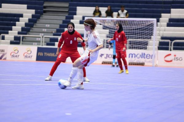  گزارش تصویری  دیدار فوتسال بانوان ایران و ژاپن