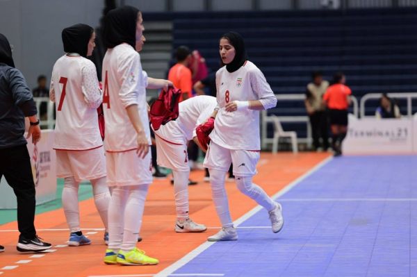  برد پرگل فوتسال زنان ایران مقابل ازبکستان