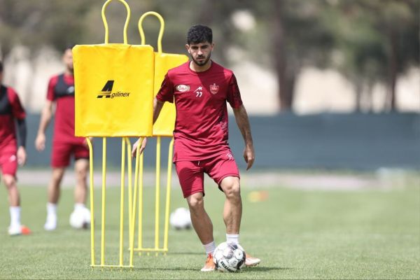  برگزاری تمرین و ریکاوری سرخپوشان