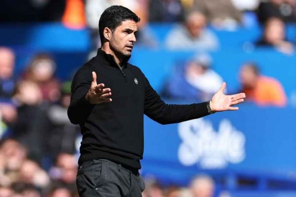 اعتراض آرتتا به تصمیمات داوری در بازی مقابل اورتون