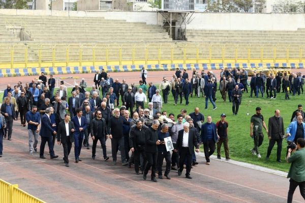  گزارش تصویری  مراسم تشییع پیکر مرحوم ظلی