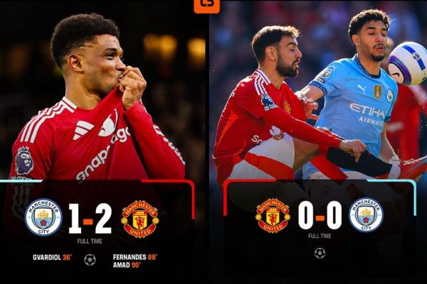  منچستریونایتد در چند دربی پیاپی شکست نخورده است   عکس