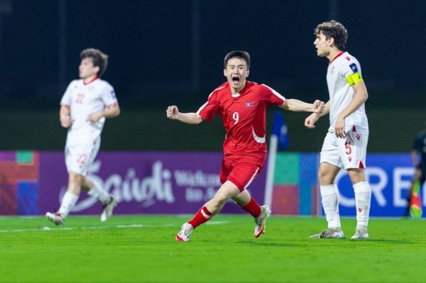 برتری پرگل کره شمالی مقابل تاجیکستان