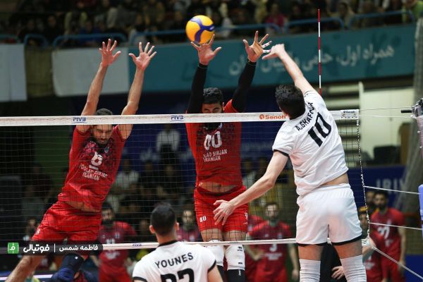 گزارش تصویری اختصاصی شهداب ۲ - فولاد ۳ لیگ برتر والیبال