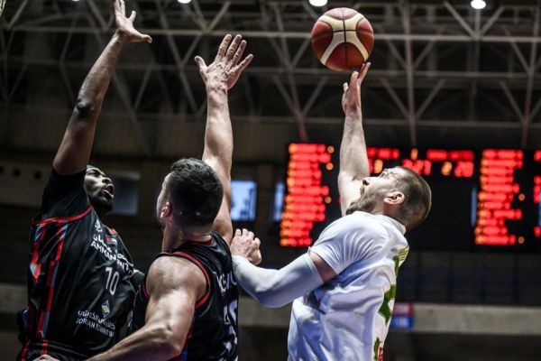  باخت تیم بسکتبال طبیعت مقابل نماینده اردن