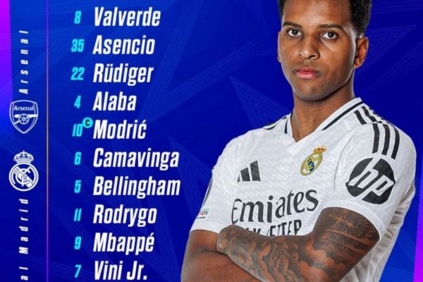 ترکیب آرسنال - رئال مادرید؛ تقابل وینیسیوس و امباپه با سالیبا