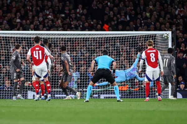 آرسنال رکورد بیشترین شوت به چهارچوب دروازه رئالمادرید را شکست