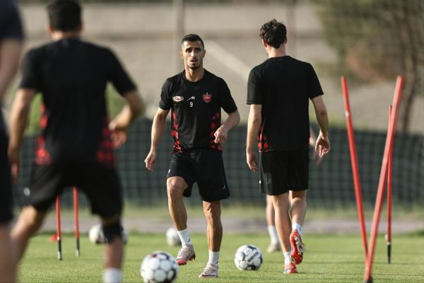 تمرین پرسپولیس با حضور دو میهمان ویژه