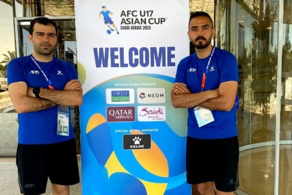 قضاوت داور ایرانی در دیدار اندونزی و افغانستان