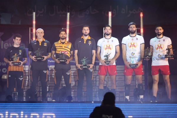 تیم رویایی لیگ برتر والیبال معرفی شد