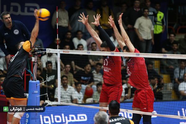 گزارش تصویری فینال لیگ برتر والیبال