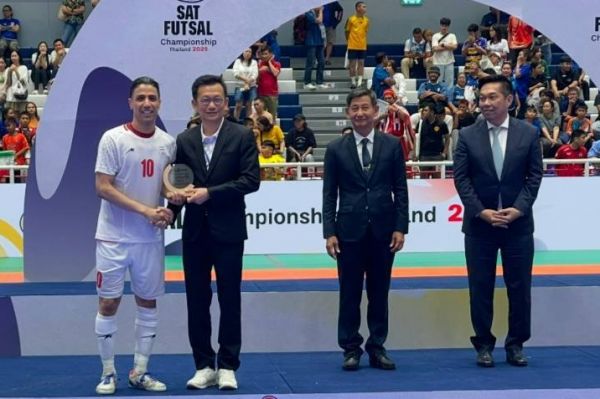 طیبی بهترین بازیکن تورنمنت تایلند