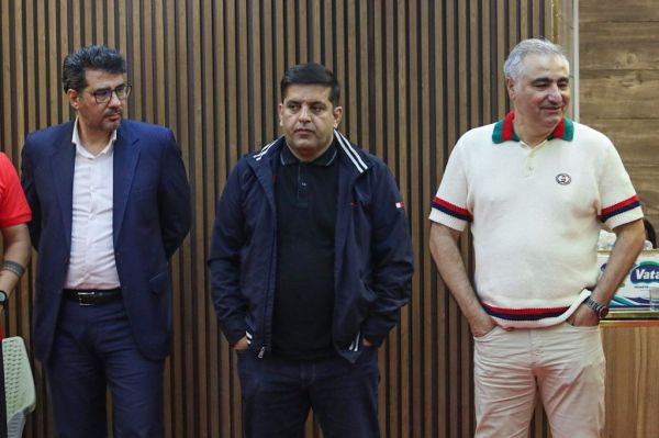  گزارش تصویری  مراسم معارفه ساکت الهامی در نساجی