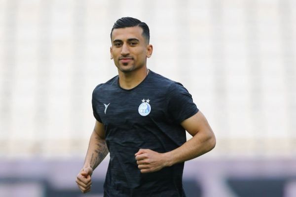 مصدومیت حردانی در تمرین استقلال؛ شاید به گلگهر برسد