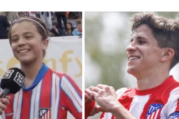 پسر مهاجم اسبق بارسلونا در رویای درخشش در اتلتیکو مادرید