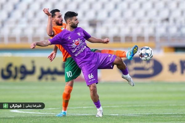 گزارش تصویری اختصاصی دیدار تیمهای هوادار و مس رفسنجان