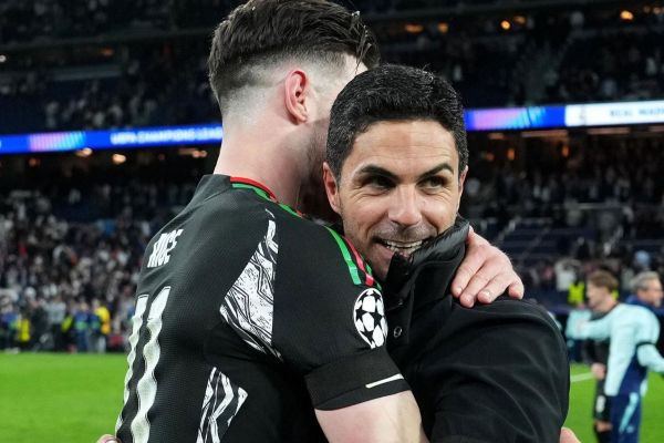 ادای احترام آرتتا به گواردیولا پس از شکست دادن رئال مادرید