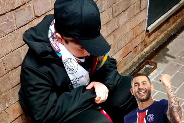 تقدیر ویژه باشگاه پاری سن ژرمن از هوادار نوجوان