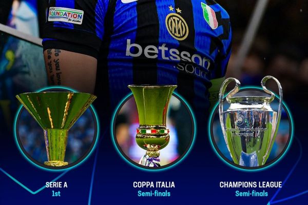 سه گانهای که اینتر در مسیر فتح آن است