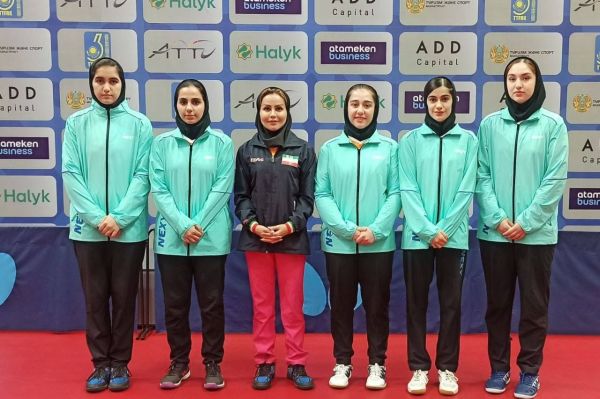 صعود دختران تنیس روی میز به فینال قهرمانی آسیا