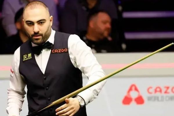 حسین وفایی در جمع برترین های اسنوکر جهان