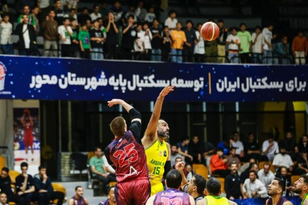  دومین برد تیم بسکتبال طبیعت برابر نفت آبادان