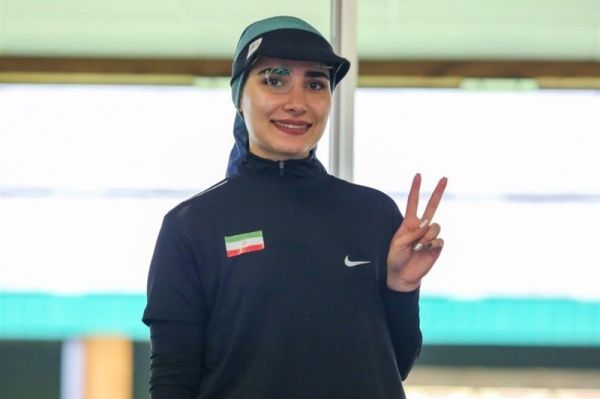 هانیه رستمیان رکورد تپانچه ۲۵ متر ایران را شکست