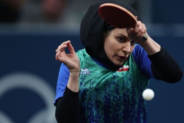 شکست کاپیتان تیم ملی تنیس روی میز بانوان مقابل بازیکن 13ساله