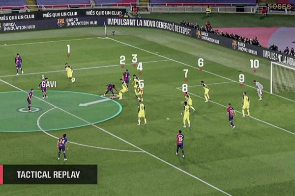  عکس؛ 10 بازیکن مایورکا درون محوطه جریمه مقابل بارسلونا