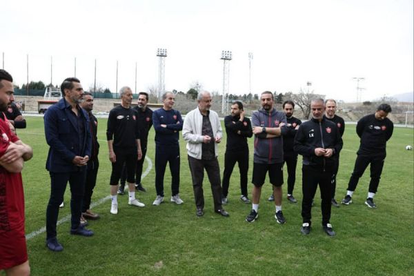 برگزاری تمرین پرسپولیس پس از جلسه درویش با کارتال